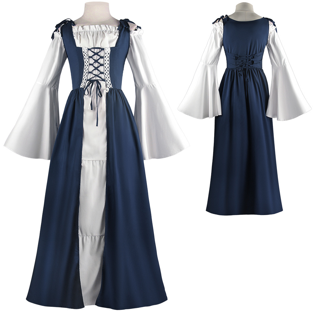 中世風スチームパンク・レースアップドレス、ルネサンス様式のレ - Lace Dress のレビューと価格