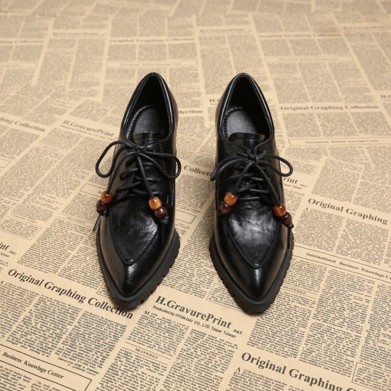 フランス製ディープマウスブロックヒールシングルシューズ 20 - Pump Heel Block のレビューと価格