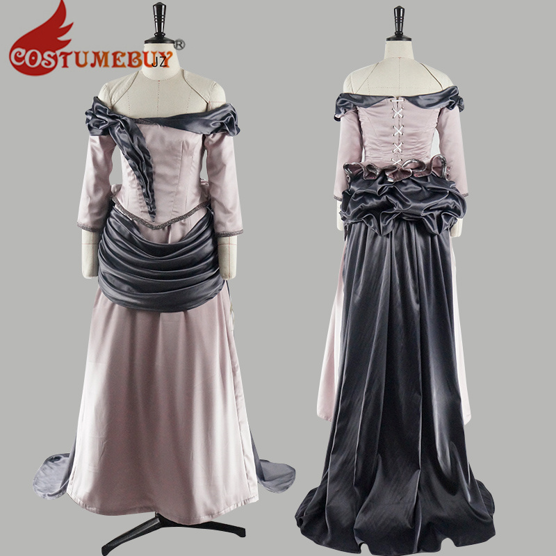 金の時代の衣装ミセス・バーサ・ラッセルコスプレドレスオフショ - Evening Gown のレビューと価格