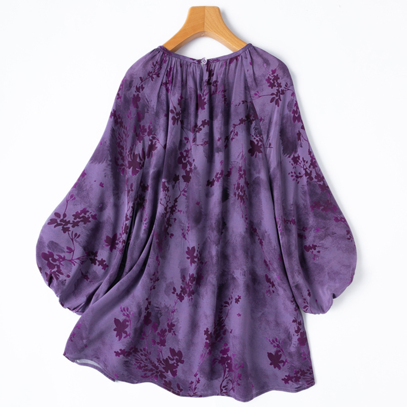 レディースシルクブラウス 100% マルベリークレープシルク - Silk Blouse のレビューと価格
