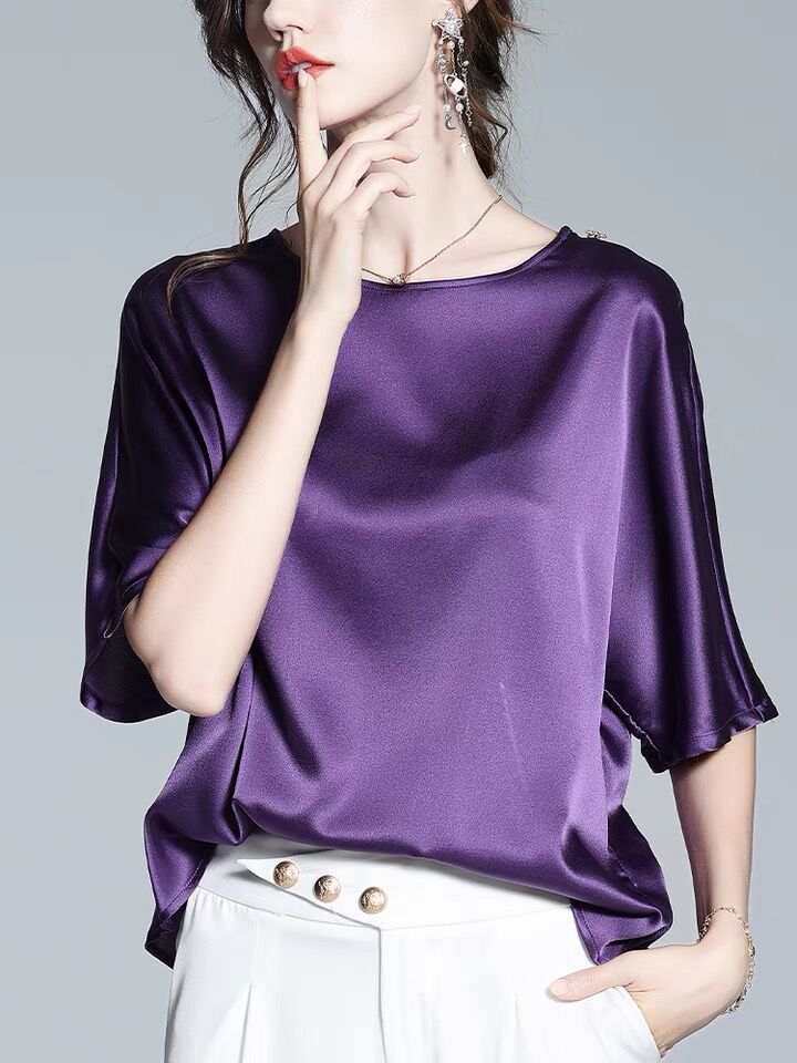 イングランド風のエレガントなヴィンテージブラウス。2026年 - Silk Blouse のレビューと価格