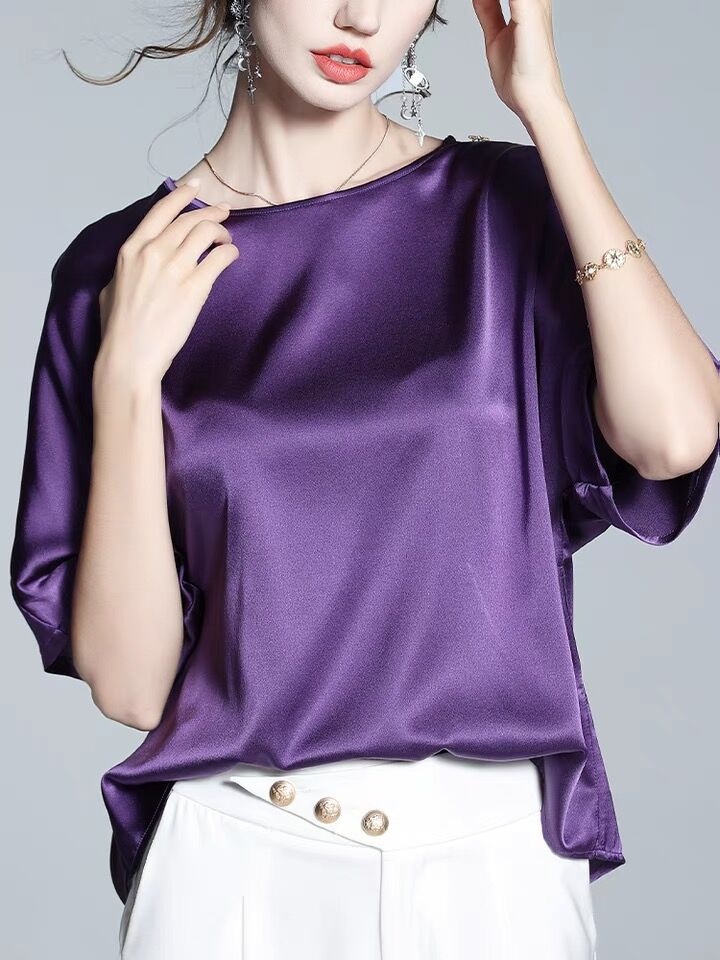 イングランド風のエレガントなヴィンテージブラウス。2026年 - Silk Blouse のレビューと価格